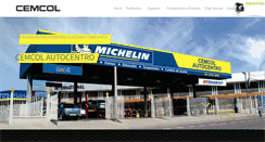 Desktop Screenshot of cemcolrepuestos.com